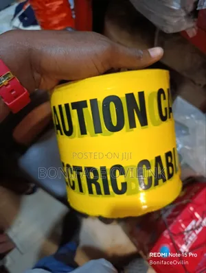 6-Inch Caution Electric Cable Tape