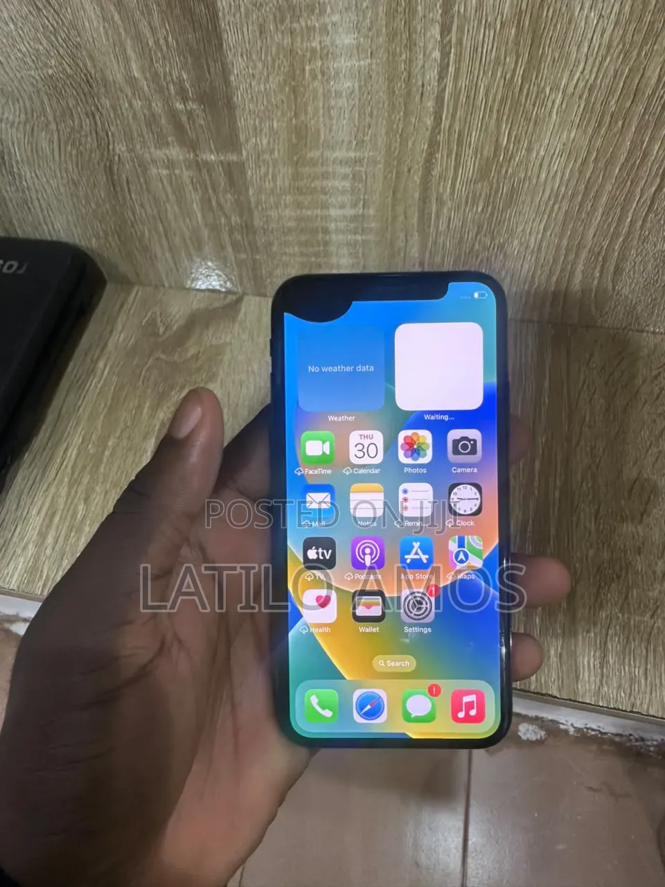 Apple iPhone X 64 GB Black