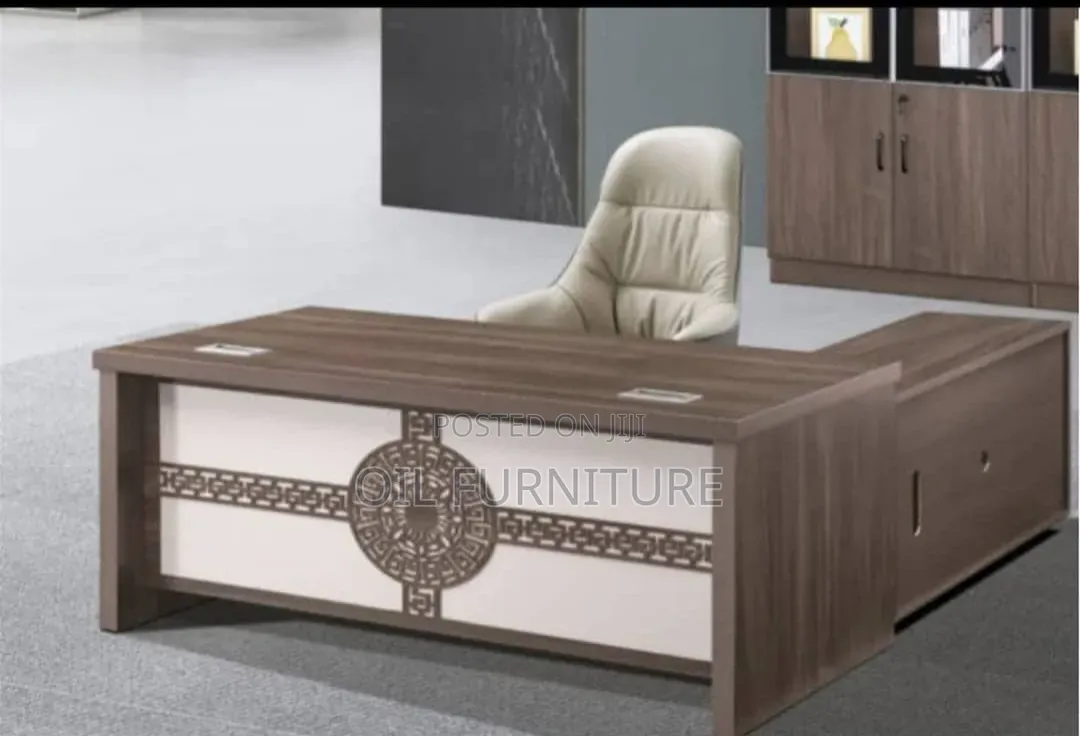 ​Modern Executive Office Table With Storage Extension 1.6meter