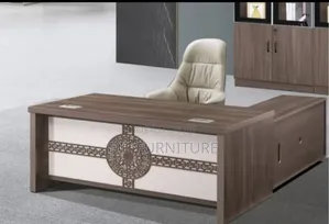 ​Modern Executive Office Table With Storage Extension 1.6meter