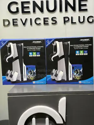 Dobe PS5 Cooling/Charging Stand With Game Slots
