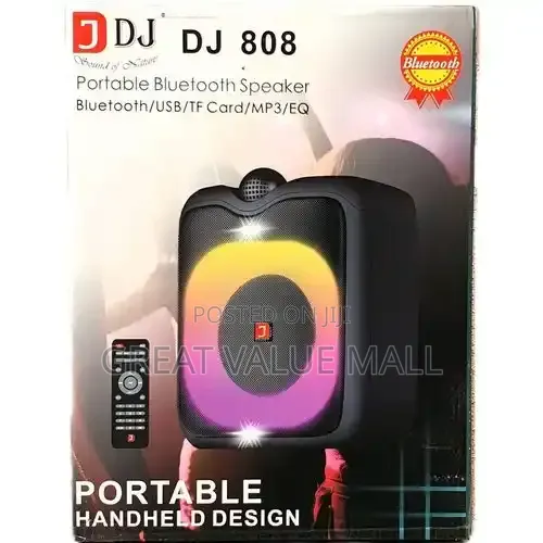 Djack Rechargeable Multimedia Bluetooth Speaker+remote Control