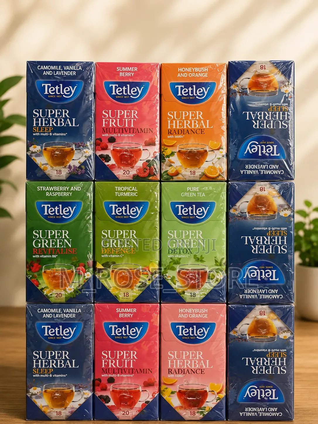 Tetley Flavoured Tea by 4