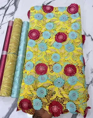Luxury Multicolored Guipure Cord Lace