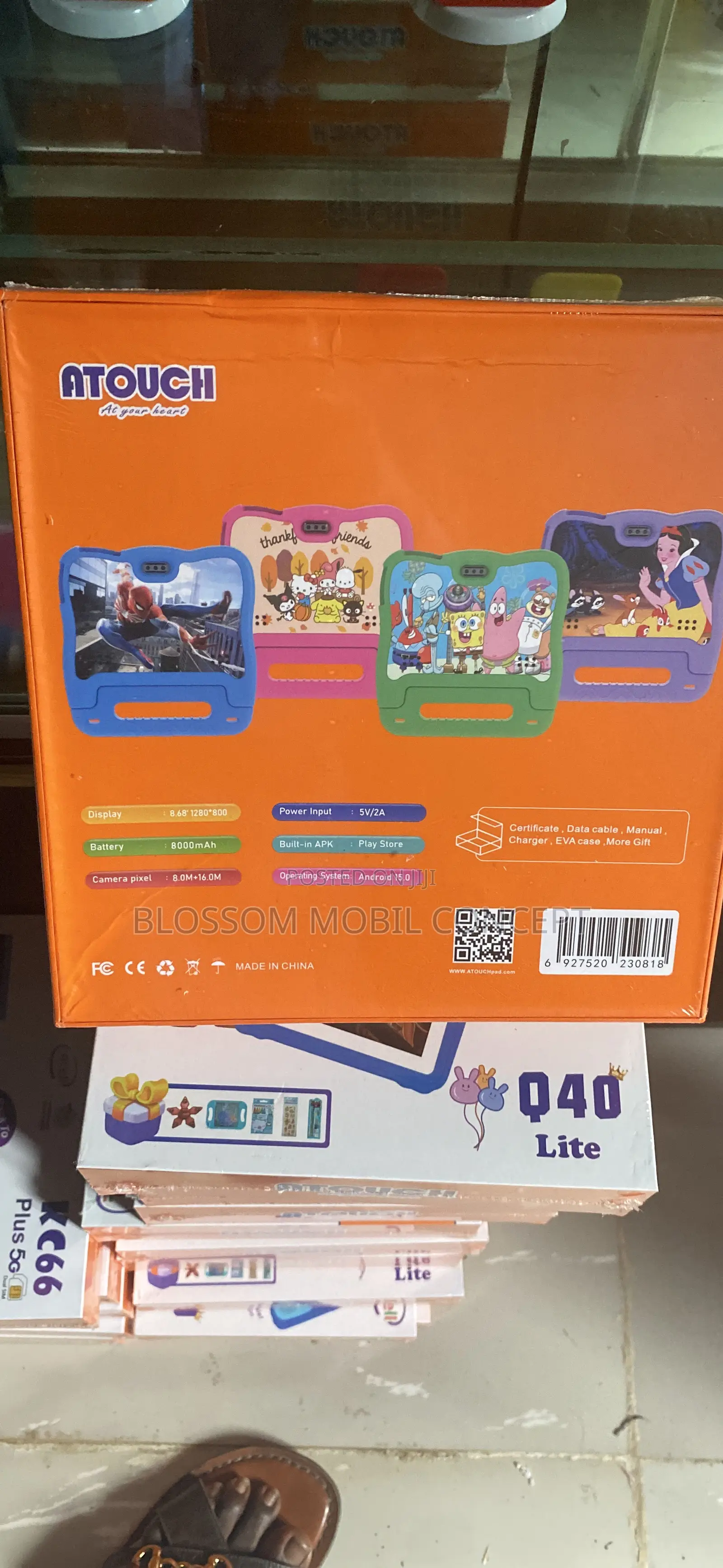 New Atouch KT12 256 GB Blue