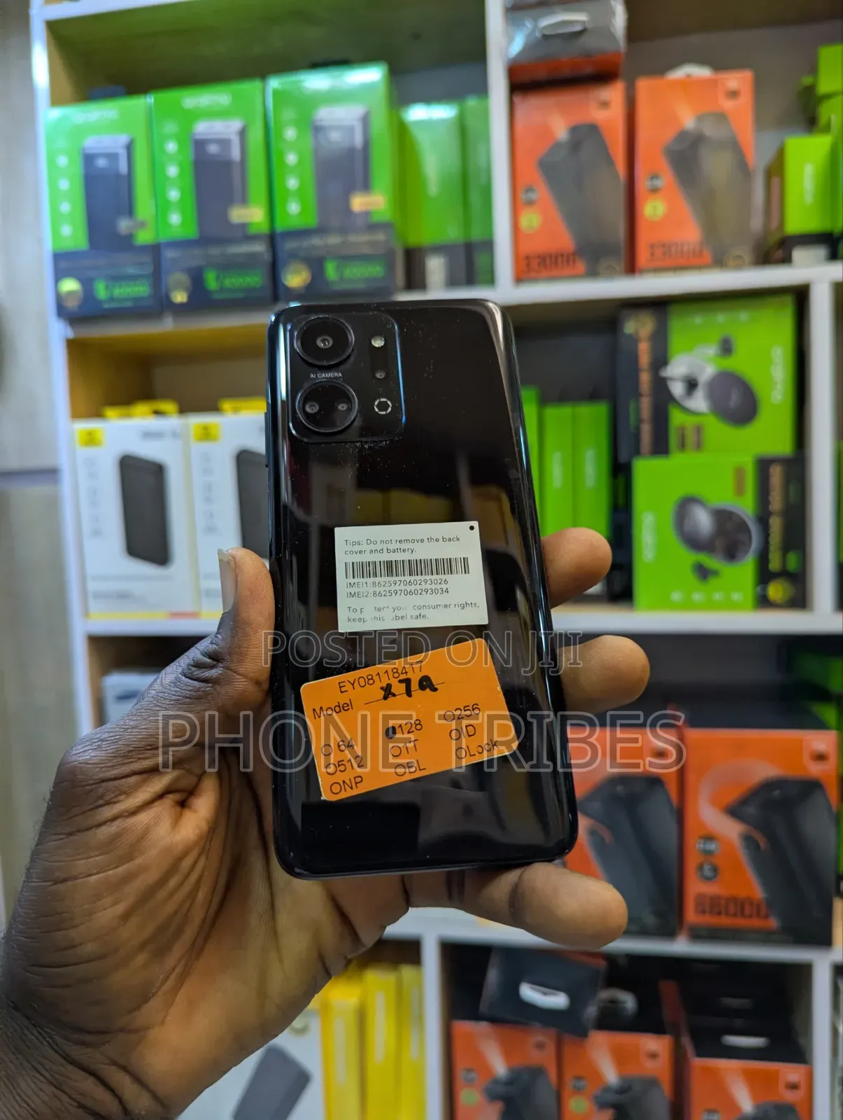 Honor X7a 128 GB Black