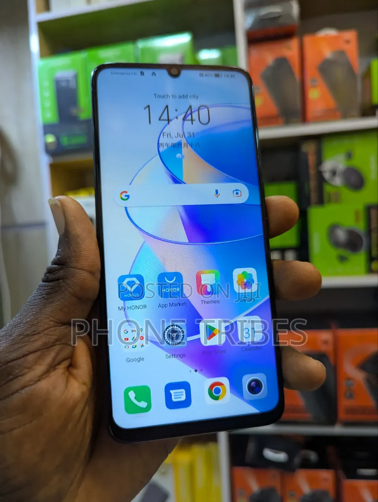 Honor X7a 128 GB Black