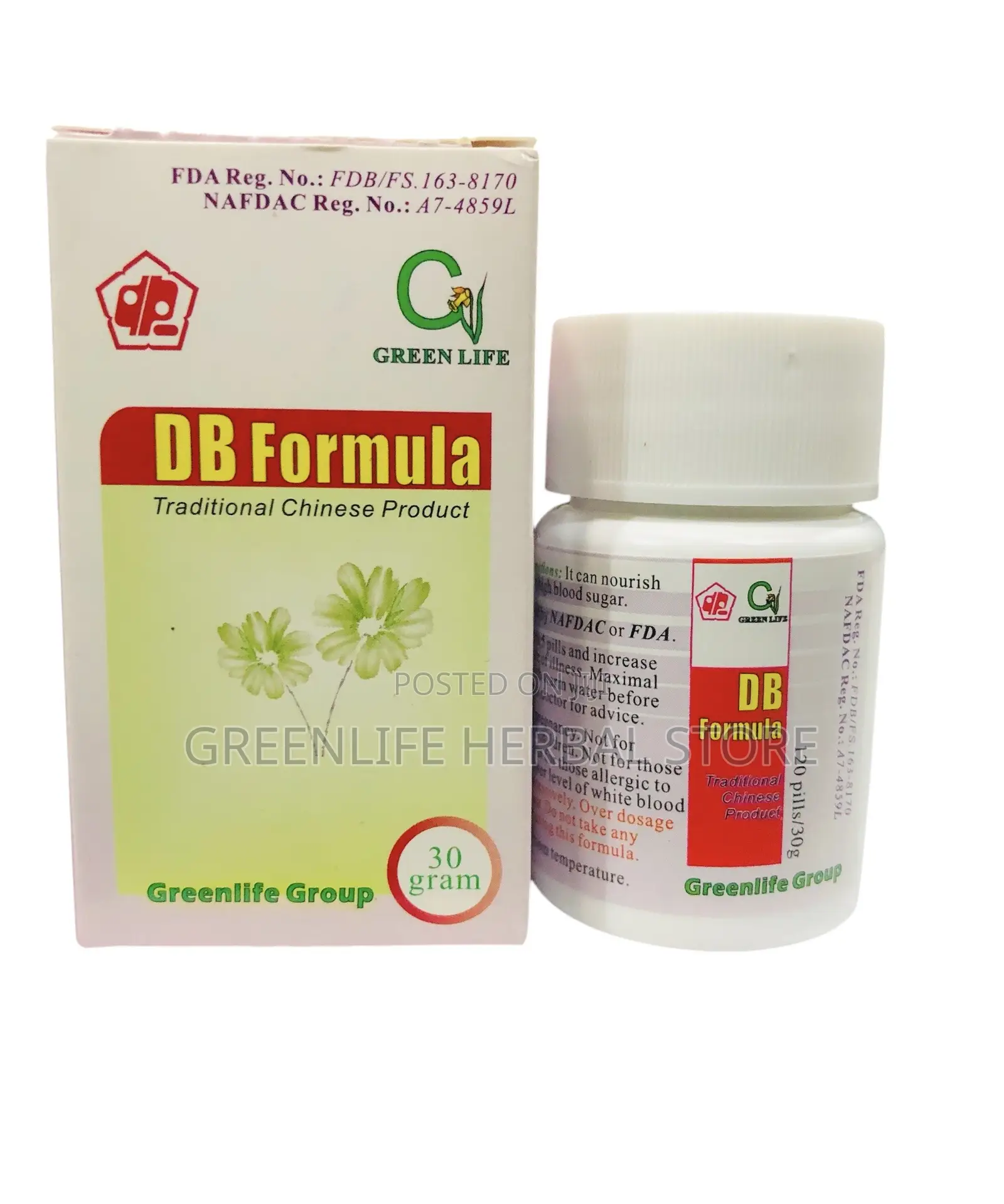 Greenlife DB-Formula (Dial-B)— High Sugar Level Relief
