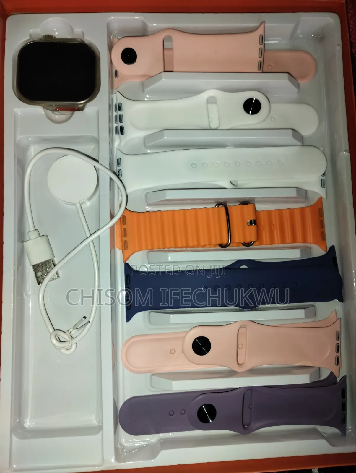 Smart Watch With 7 Straps