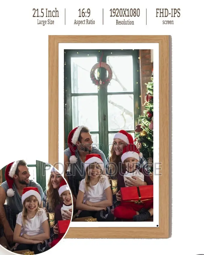 Aimor 21.5" WiFi Touchscreen Digital Photoframe
