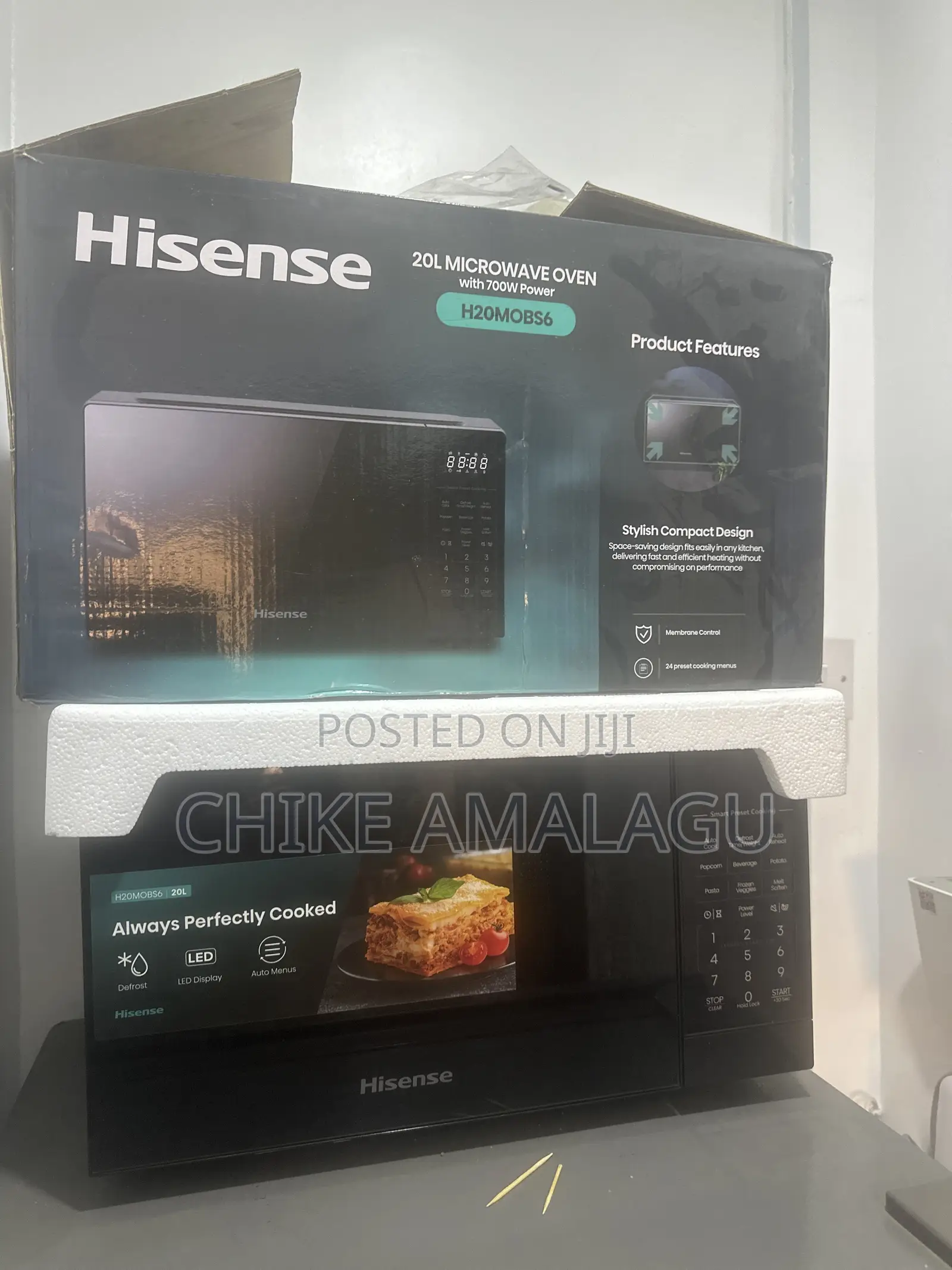Hisense 20L Digital Microwave Oven (Model H20MOBS6)
