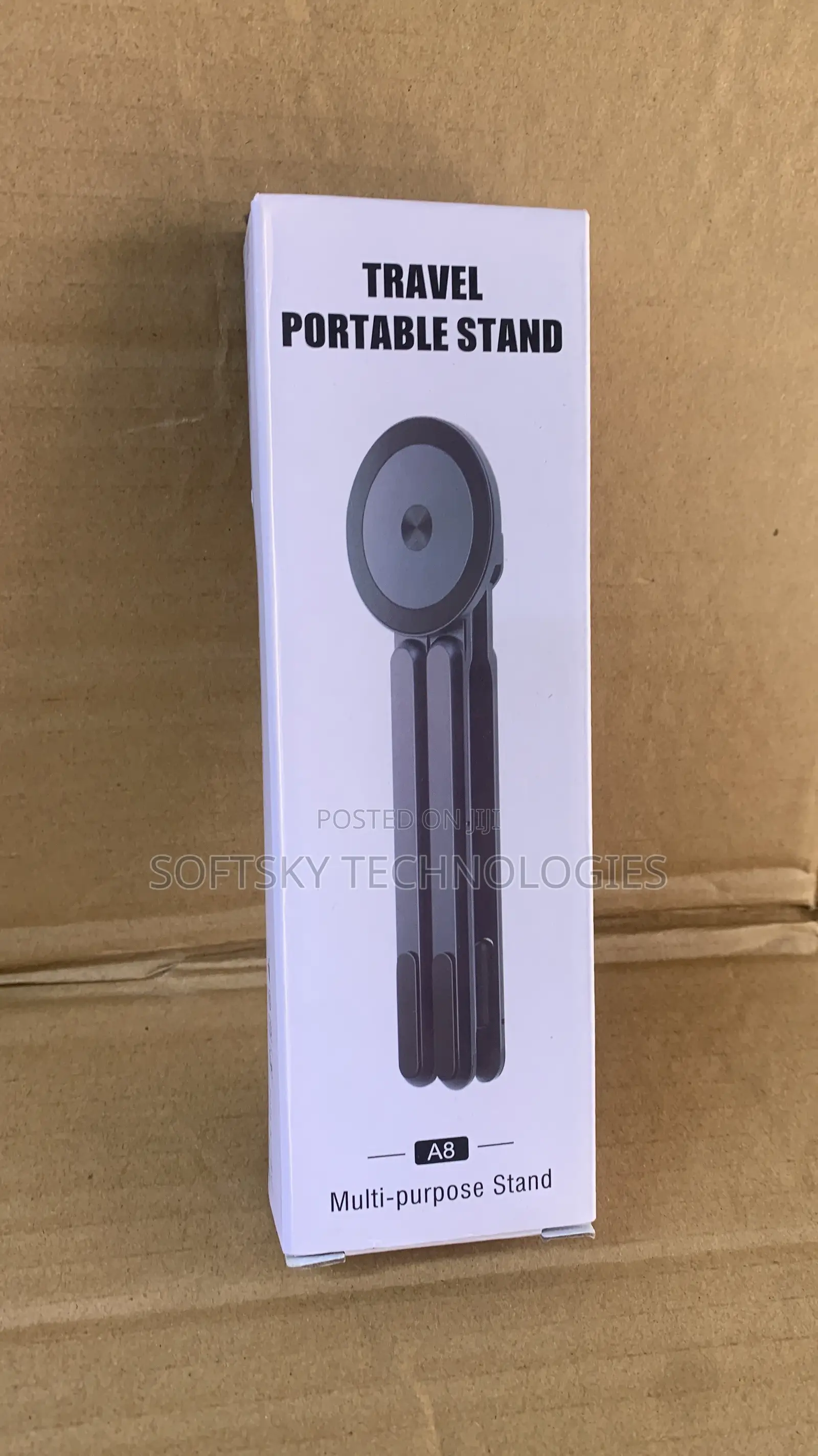 Metallic Portable Travel Laptop Stand
