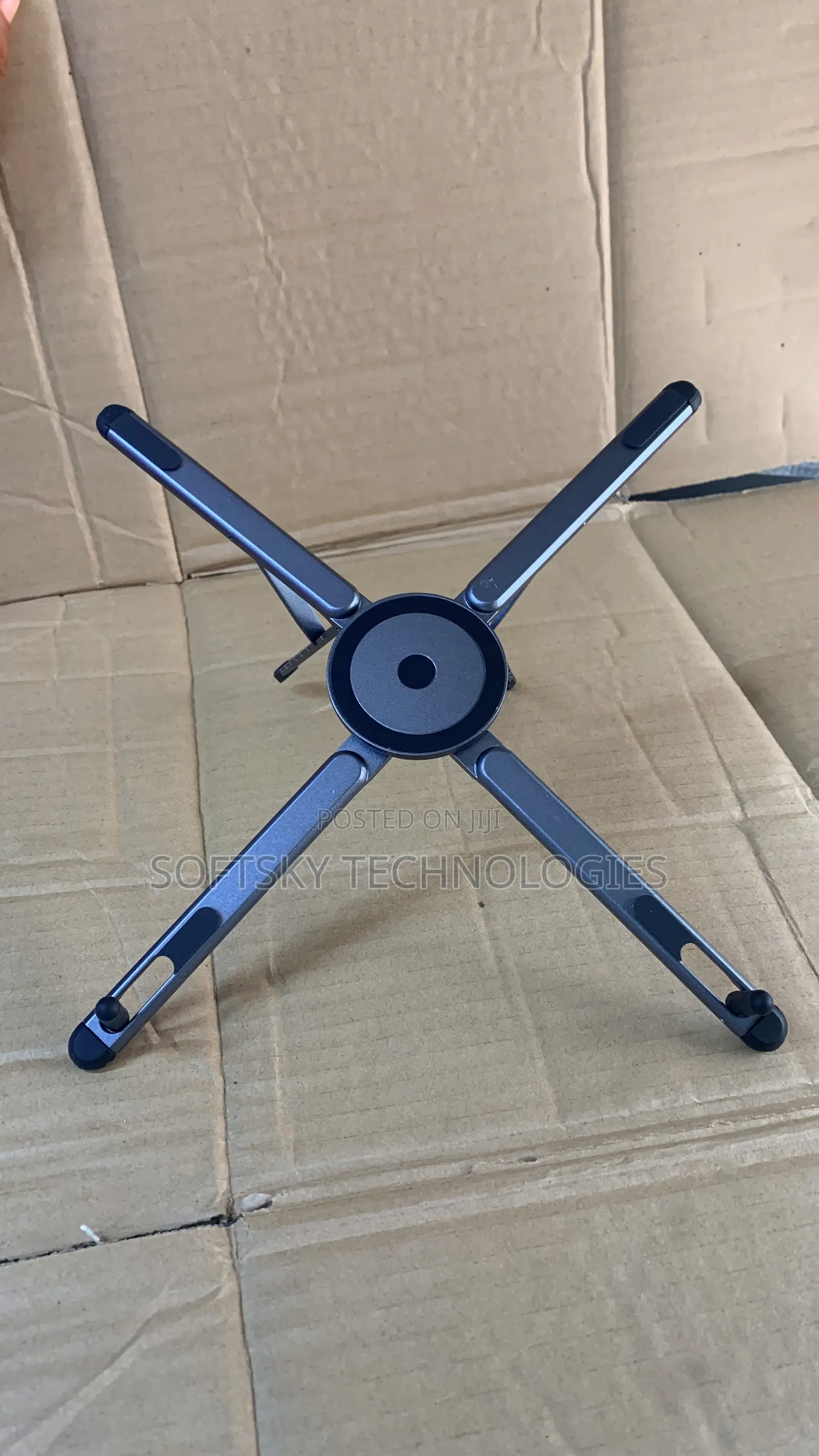 Metallic Portable Travel Laptop Stand