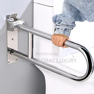 Quality Bathroom Safety Bars,Stainless Steel Folding Toilet Grab Bar.