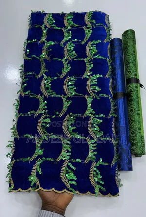Classy Velvet Sequence Lace