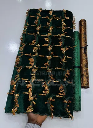 Classy Velvet Sequence Lace