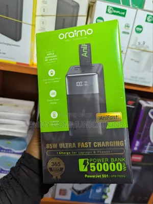 85W Power Bank 50000mah