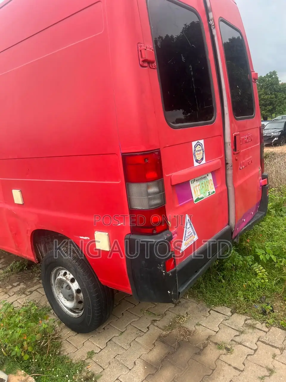 Fiat Ducato 2005 Red