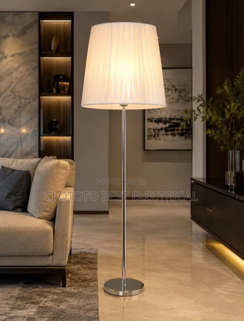 New Arrival Standing Floor Lamp, Black White Shade Available