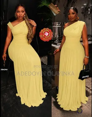 Elegant Flared Maxi Dress for Ladies
