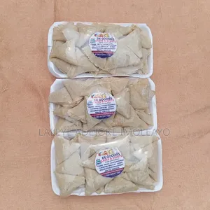 Unfried Freshly Made Samosa and Spring Roll