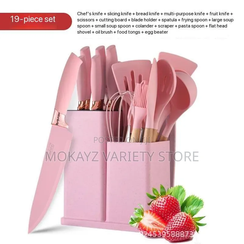 Quality Silicon Nonstick Kitchen Cooking Set(19pcs)