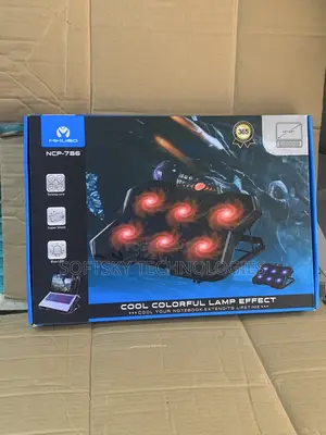 6 Fan Laptop Cooling Pad
