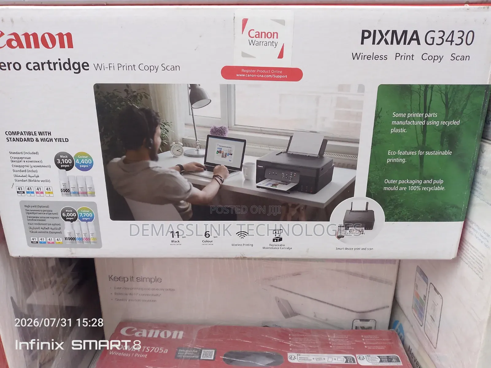 Canon Printer PIXMA G3430