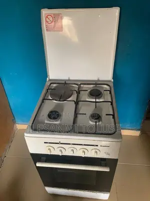 Scanfrost 50by50 Gascooker With Hot Plate , 4 Burners Oven Grill