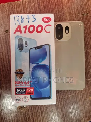 New Itel A100C 128 GB Silver