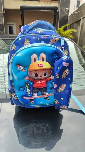 Trolley 13inches School Bag Plus Pencil Case