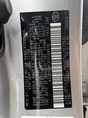 Toyota Camry 2023 Silver