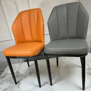 Nordic Modern Leather Dining Chair