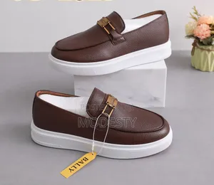 Luxury Bally Men's Flat Shoes