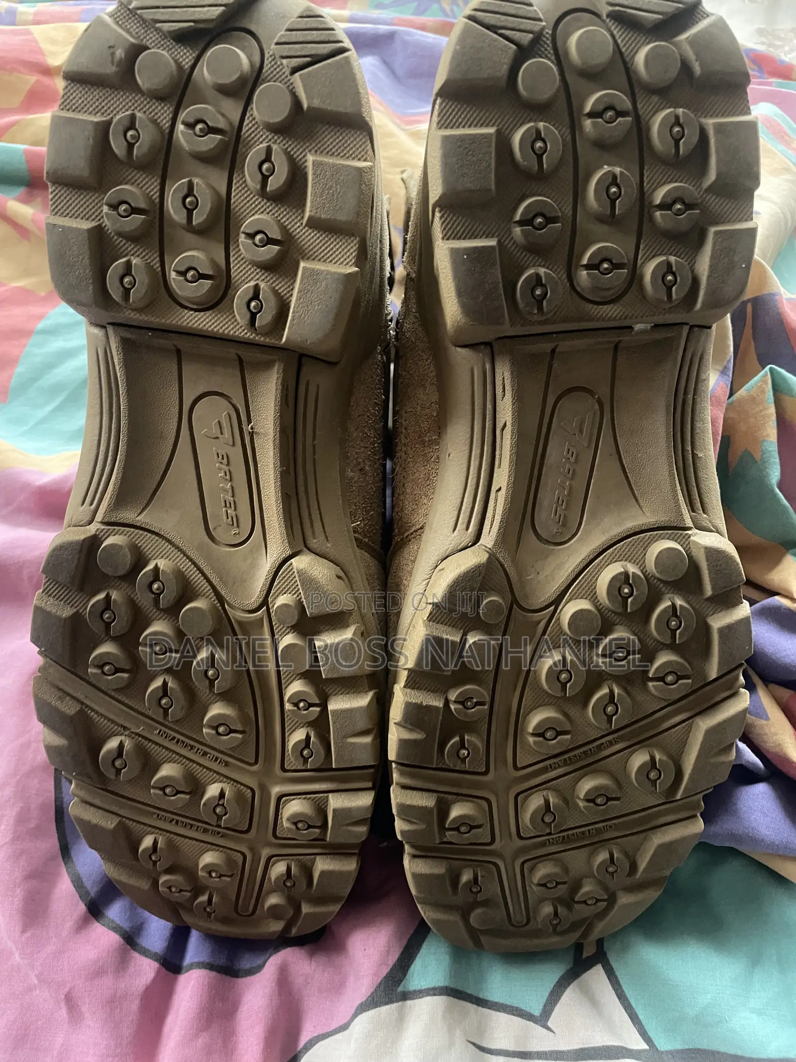 Foreign Used Tactical Desert Combat Boot