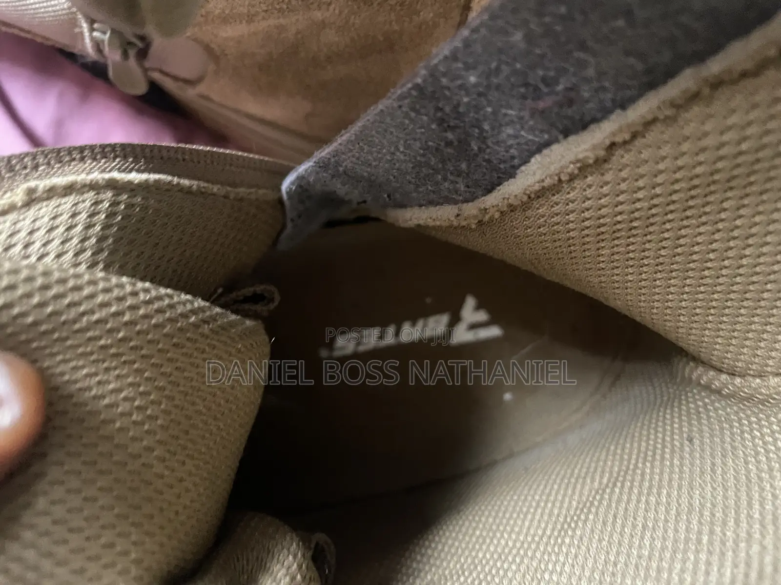 Foreign Used Tactical Desert Combat Boot