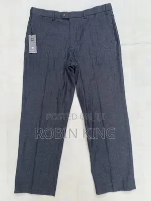 Marks and Spencer Men Gray Suit Panys Trousers W36 L39