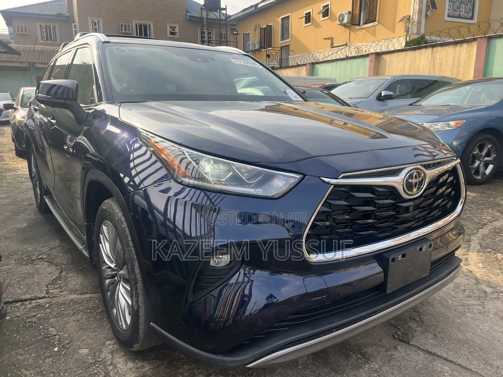 Toyota Highlander Platinum AWD 2026 Blue