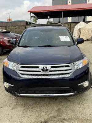 Toyota Highlander Limited 3.5l 4WD 2013 Blue