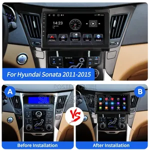 Hyundai Sonata 2011-2014, Android Screen With Reverse Camera