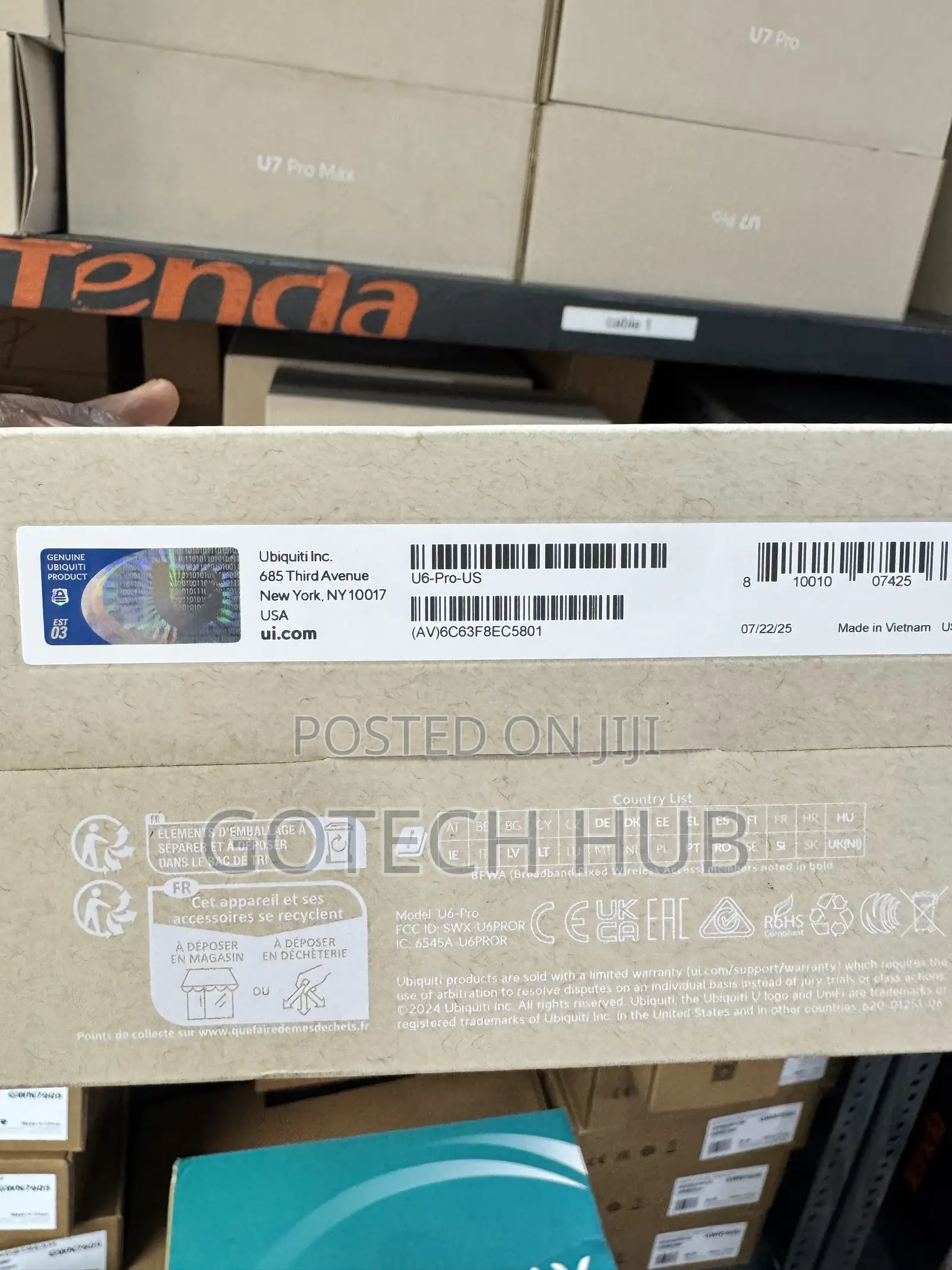 Ubiquity U6 Pro Us Wifi 6 Access Point