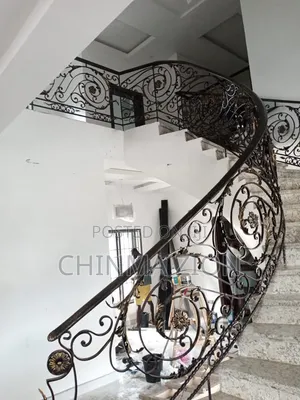 Snail Cumbi Wrought Iron Handrail
