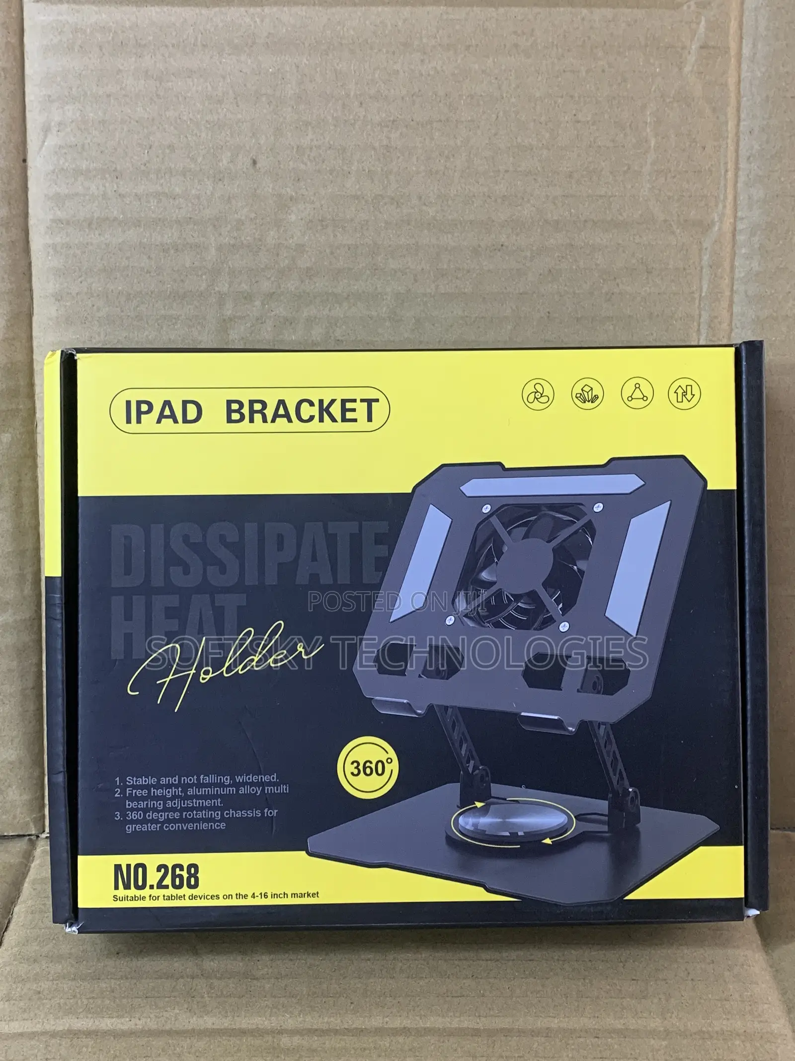 iPad Rotating Cooler Stand