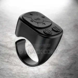Ring Remote Control for TikTok Videos E-Book Page, Smartphone Selfie