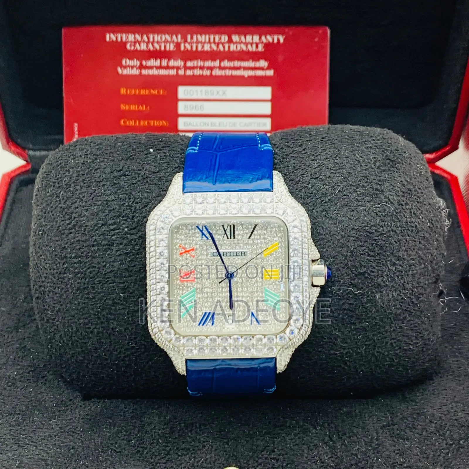Cartier Leather Full Stone
