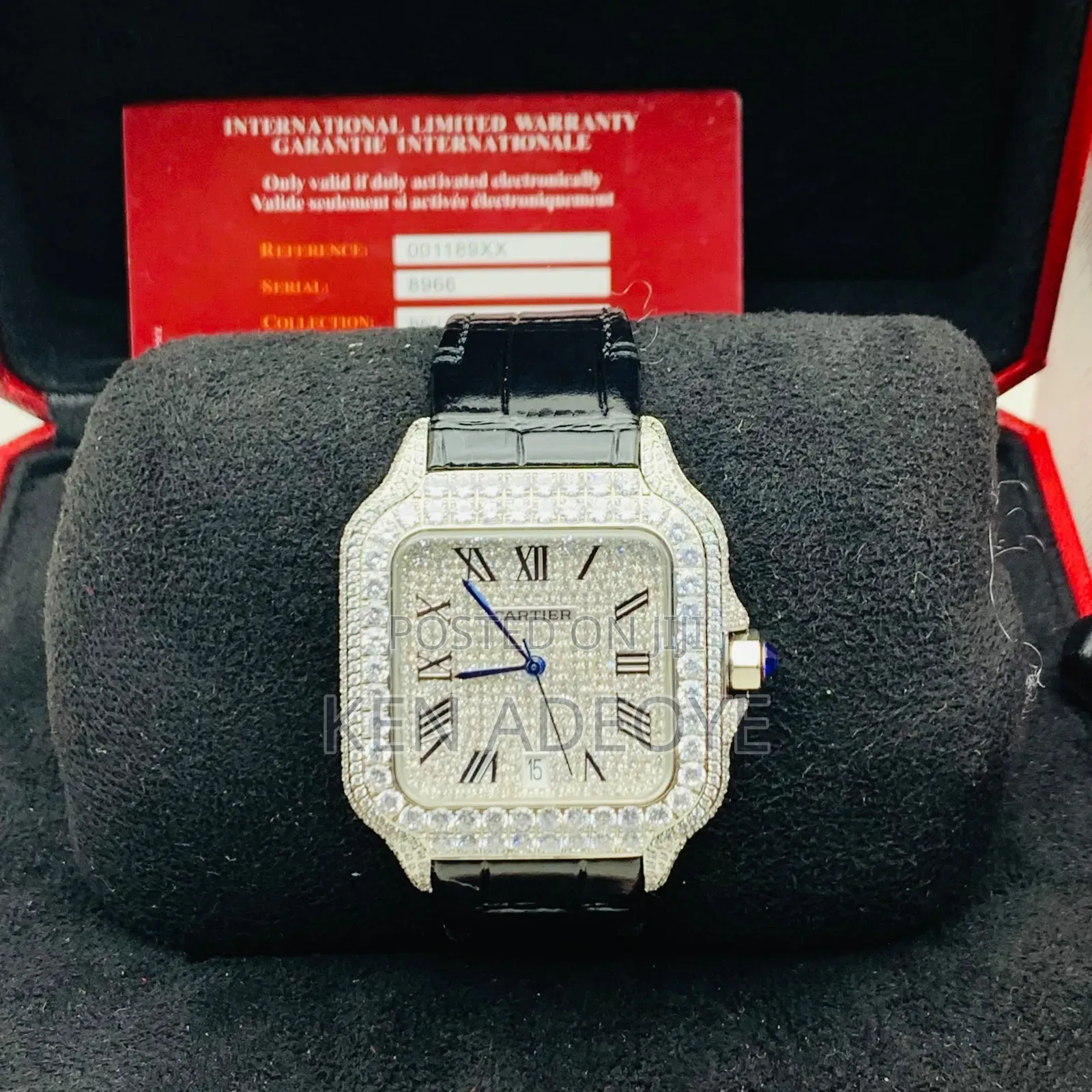 Cartier Leather Full Stone