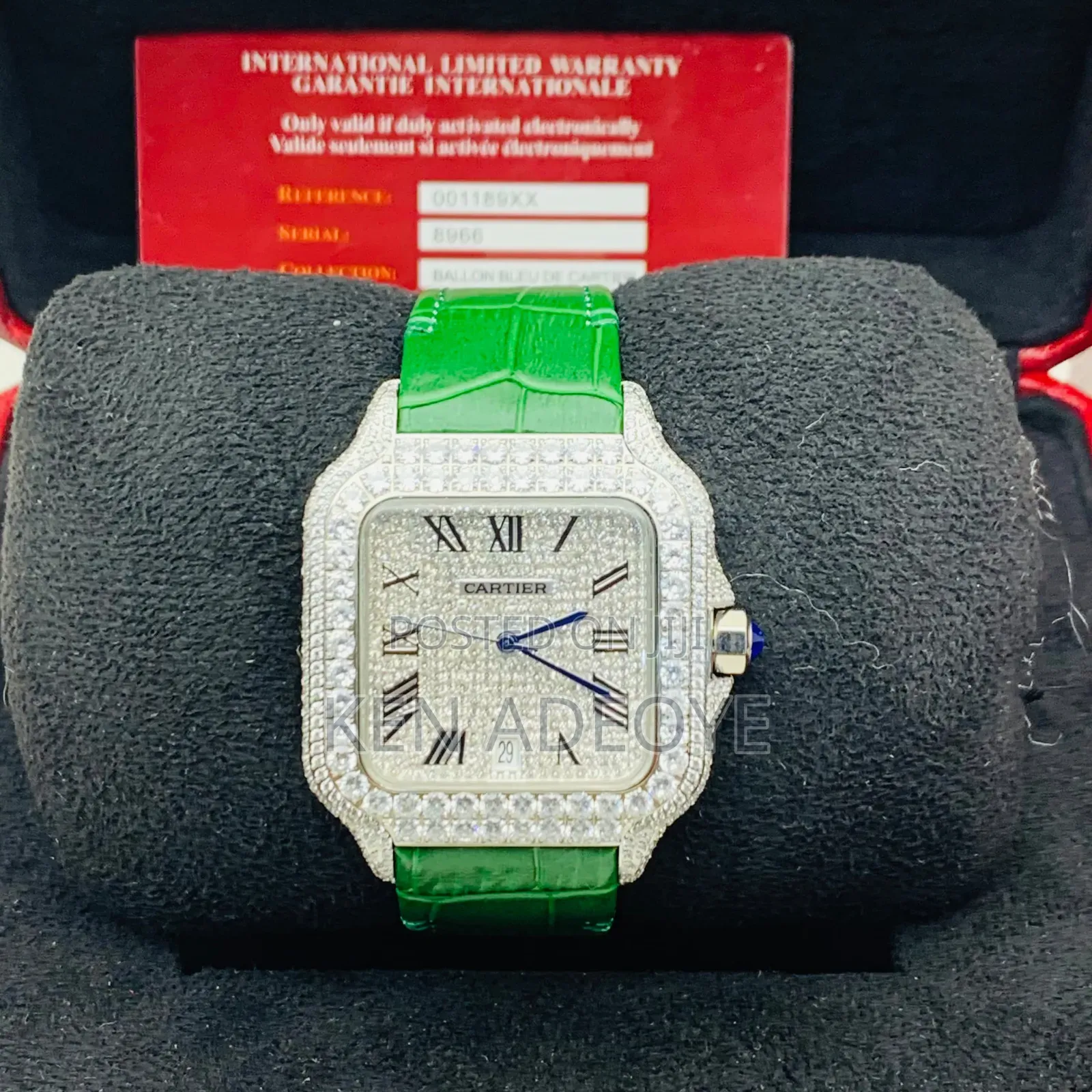 Cartier Leather Full Stone