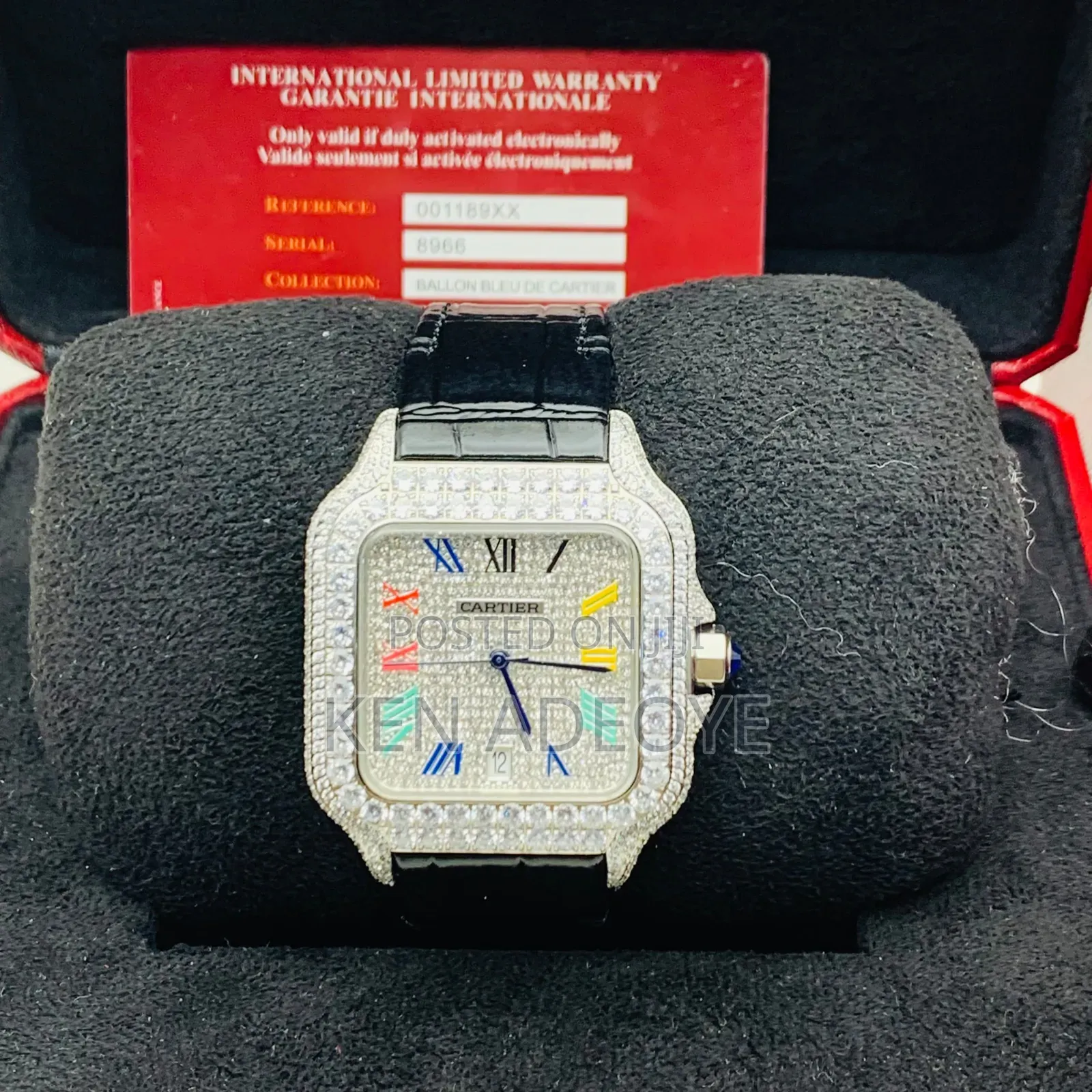 Cartier Leather Full Stone
