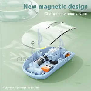 Rechargeable Transparent Wireless Mouse