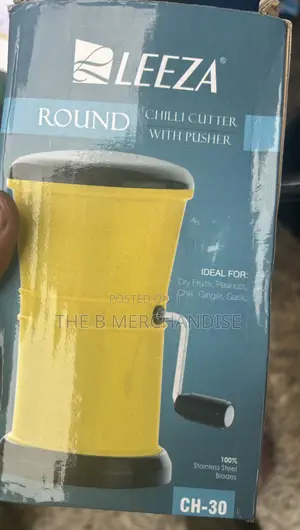 Manual Rotary Chilli Cutter/Food Blender